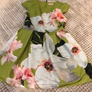Size Ted baker 3 green floral dress